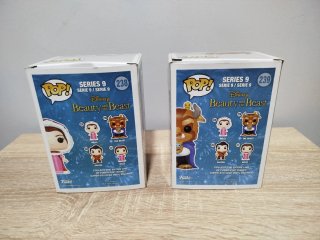 Funko Pop Disney Bella y Bestia 238 y 239