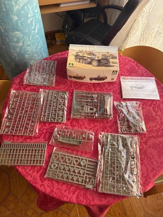 Maqueta semioruga Sd.Kfz.250/3 Greif Rommel's