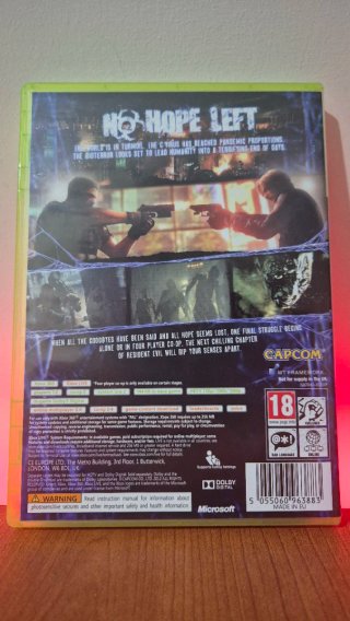 Resident Evil 6 Xbox 360