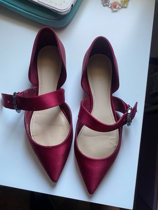 Sandalias rojas talla 38