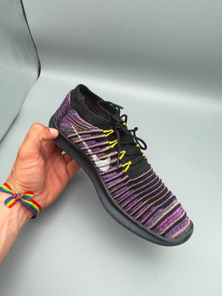 Nike Zapatillas Free RN Motion Flyknit Morado