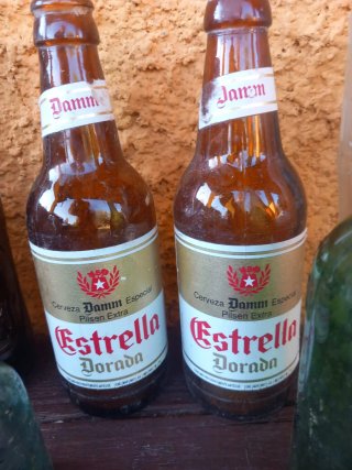 Lotto di Bottiglie Antiche di Birra e Bevande