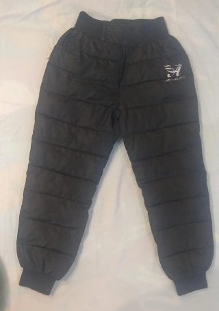 2 pantalones de nieve infantil acolchado