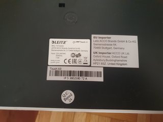 NUEVA Plastificadora Leitz iLAM Touch 2 A3