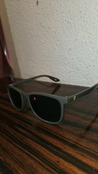 Gafas Ferrari Marco Fibra Vidrio Gris
