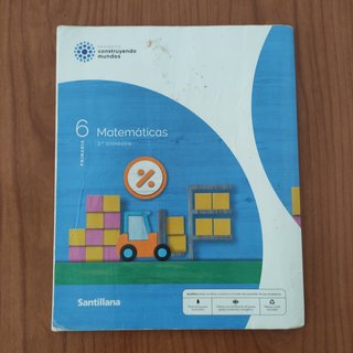 Matemáticas 6 Primaria Santillana - Trimestre 3