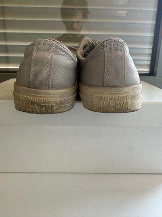 Converse All Star 100% Piel Gris T.41 (19)