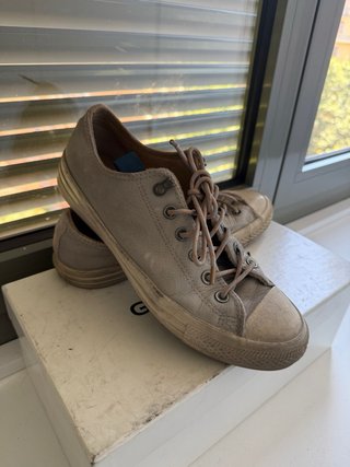 Converse All Star 100% Piel Gris T.41 (19)
