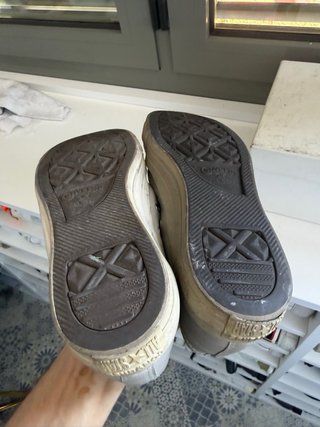 Converse All Star 100% Piel Gris T.41 (19)
