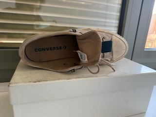 Converse All Star 100% Piel Gris T.41 (19)