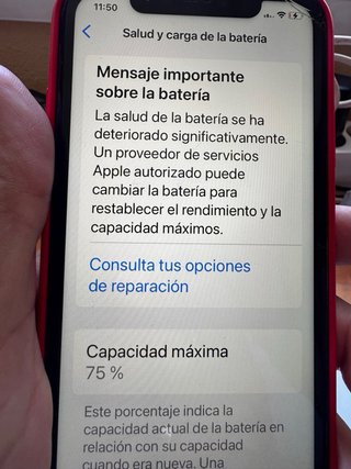 iPhone 11 Rojo 128GB
