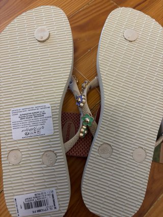 Chancletas Havaianas Niña Talla 35 Flores