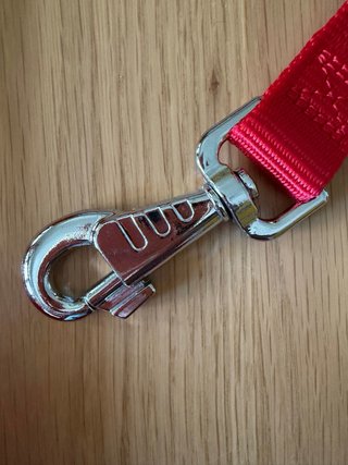 Guinzaglio Ferplast Ergonomico Rosso Nero