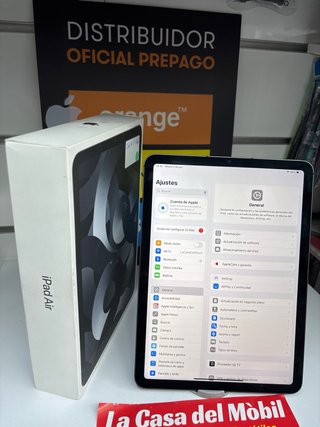 iPad Air 5ª Gen 64GB Wi-Fi + Cellular Plata