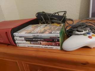 Consola Xbox 360 Roja
