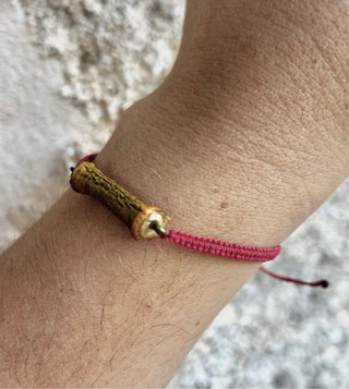 Pulsera protección de  muérdago • Larayaral