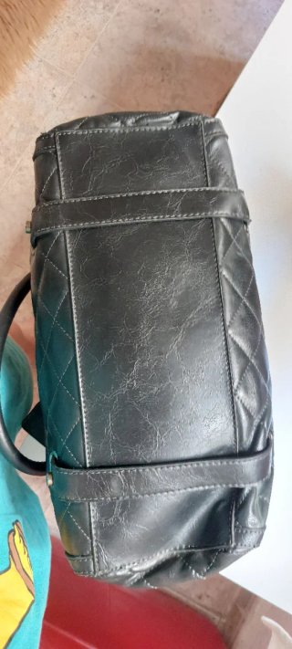 Bolso MNG Negro Vintage