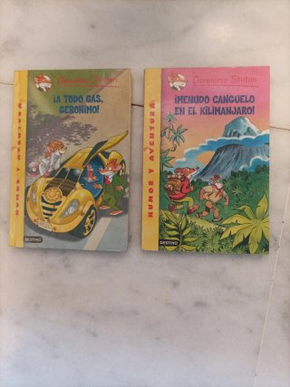 Lote libros de Gerónimo Stilton
