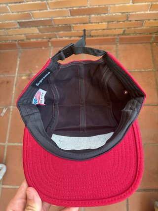 Gorra Supreme Roja Box Logo