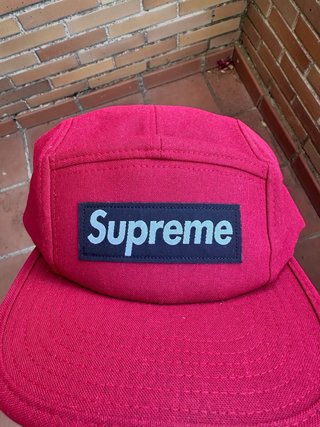 Gorra Supreme Roja Box Logo