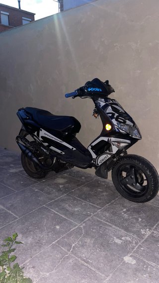 Peugeot Speedfight 2 Scooter Negro/Plata