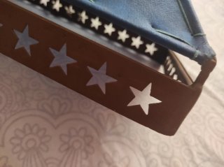 Lámpara de techo decorativa con estrellas