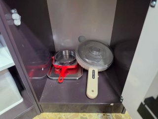 Cocina de juguete con accesorios