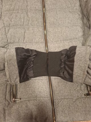 Abrigo gris talla S