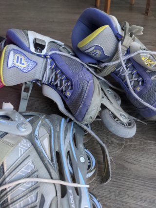 Patines en línea Fila y Rollerblade