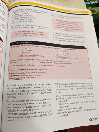 Llengua catalana, 1 ESO