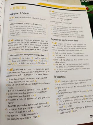 Llengua catalana, 1 ESO