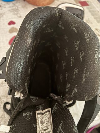 Pattini da ghiaccio freestyle nero/bianco. Taglia 40