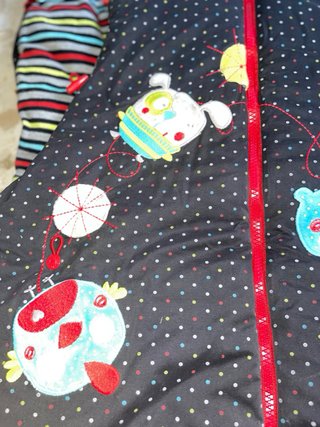 Saco Carrito Tuc Tuc Estampado