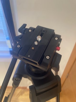 Trípode cámara profesional con funda