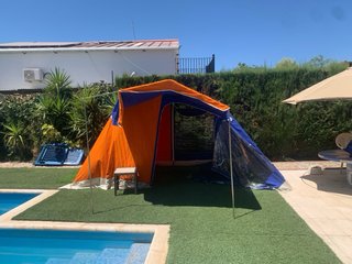 Tienda de campaña familiar 4 estaciones