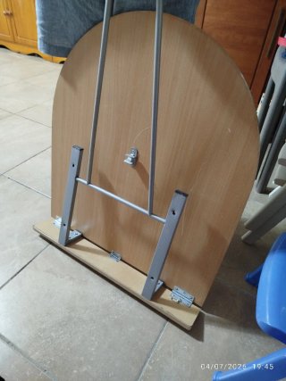 Mesa plegable de pared madera
