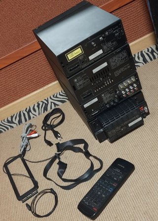 Equipo Hifi Technics SU-CH700 con altavoces