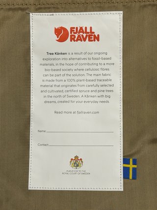 Fjällräven Tree Kånken Original 16L New Moon Blue