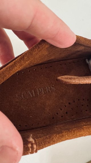 Zapatos náuticos Scalpers ante marrón Talla 43