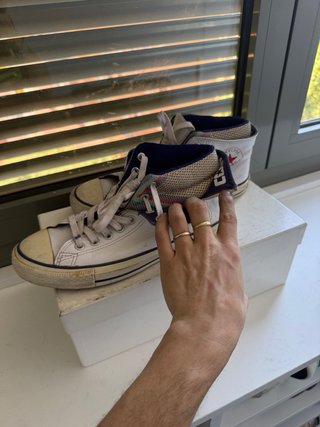 Converse All Star 100% Piel detalles T.41 (19)