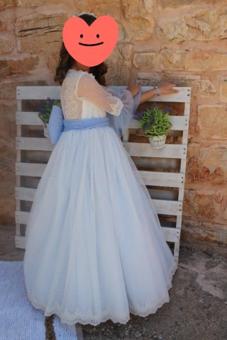 Vestido comunión y corona