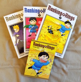Ranking of Kings Vol. 1-3 + Postal