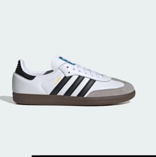 Zapatillas Adidas Samba Gris y Blanco