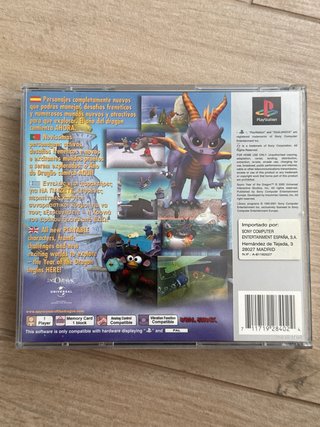 Spyro El Año del Dragón PS1 PAL