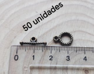 50 Cierres Terminales para Pulseras y Colgantes