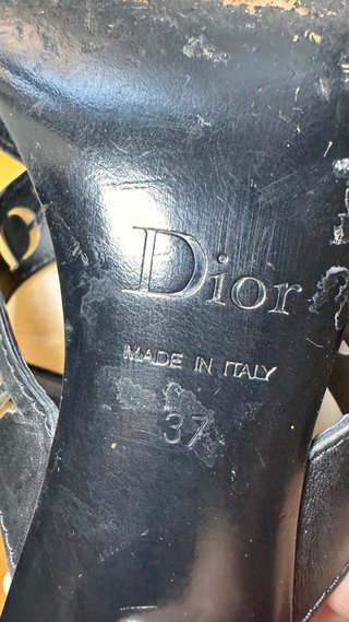 Sandali Dior 37 in pelle
