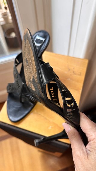Sandali Dior 37 in pelle