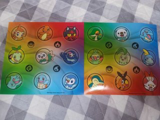 Pegatinas Pokemon Iniciales Pokemon primer compañe