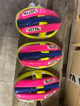 Casco Bici Vintage Vetta Neon