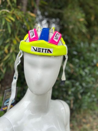 Casco Bici Vintage Vetta Neon